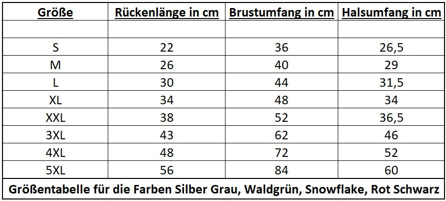 Wasserdichte Hundeweste mit D-Ring