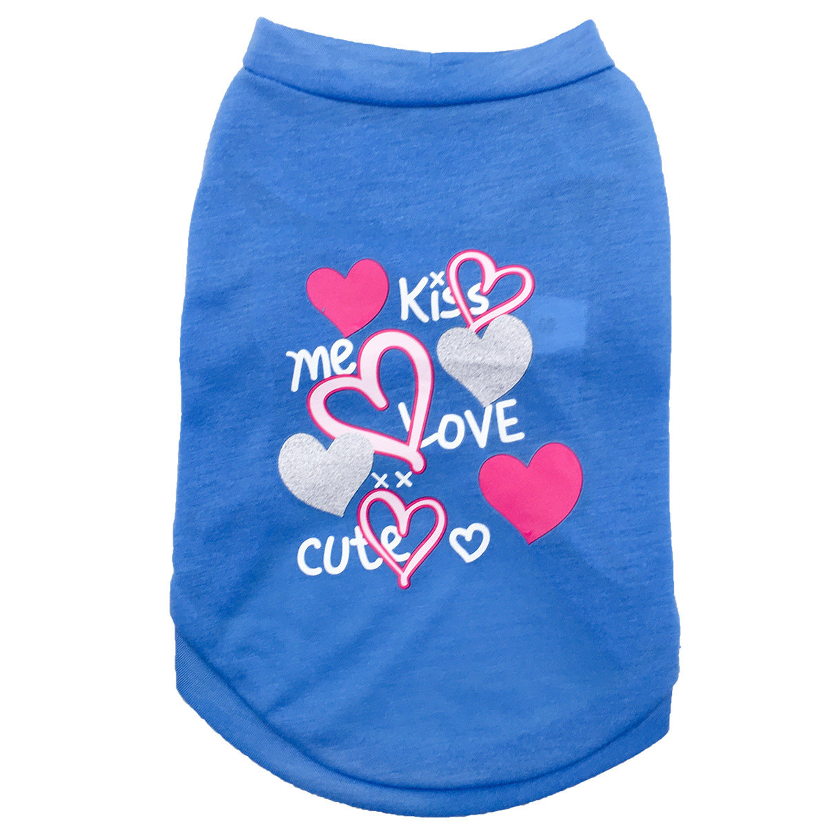 Hundeshirt  "Kiss Me Love Cute"