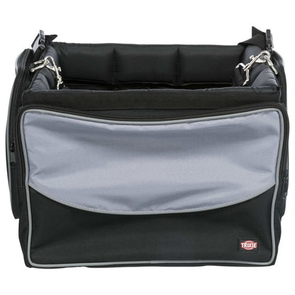 Haustier-Frontbox Für Fahrräder 41X26X26 Cm Schwarz Und Grau