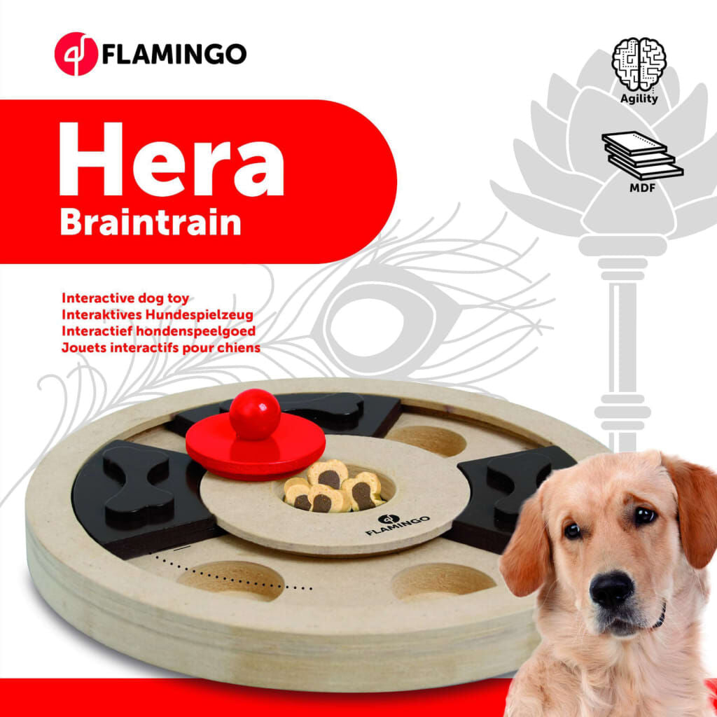 Hunde-Intelligenzspielzeug Hera 25 Cm Holz