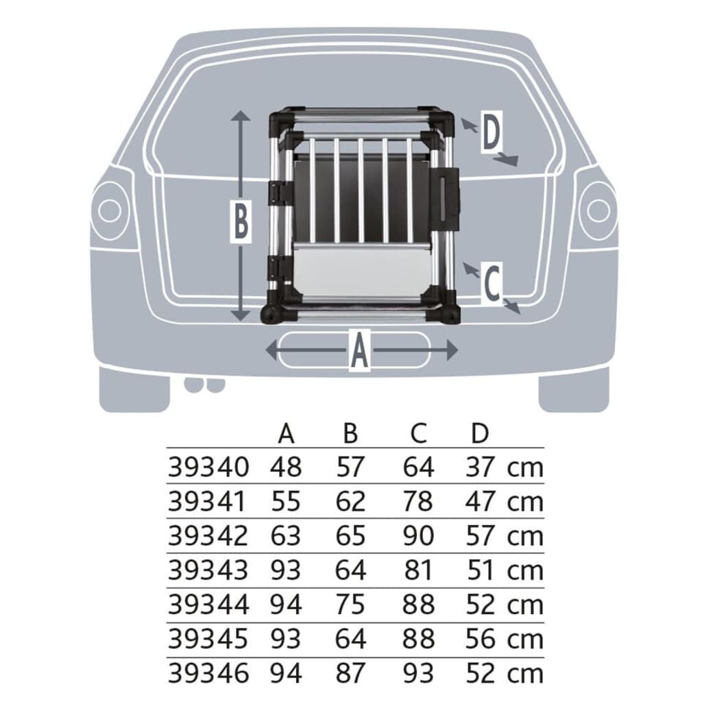 Transportbox Für Haustiere L Aluminium