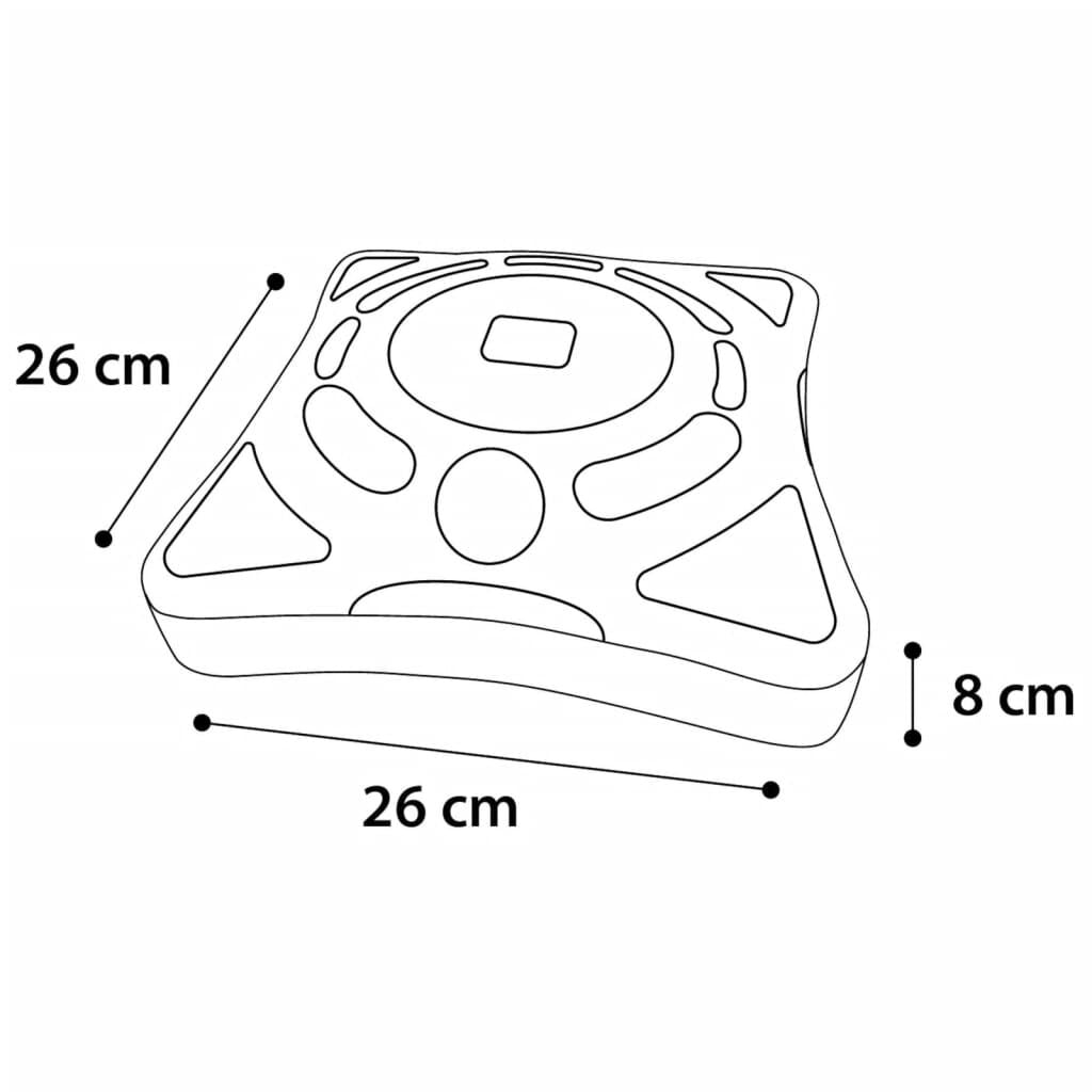 Katzenrolle Orbit 26X26X8 Cm Weiß