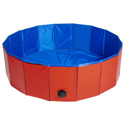 Haustier-Pool Cooling M 80X80X20 Cm Rot/Blau