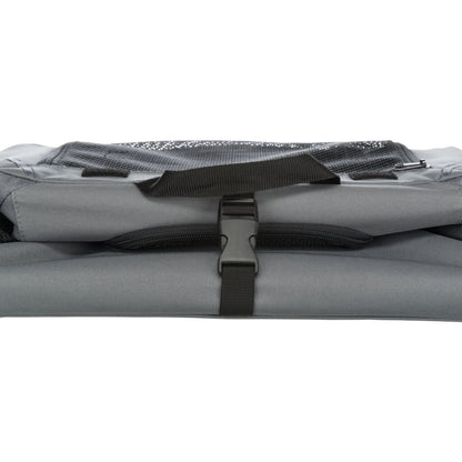 Hunde-Transportbox Easy Soft S/M Grau