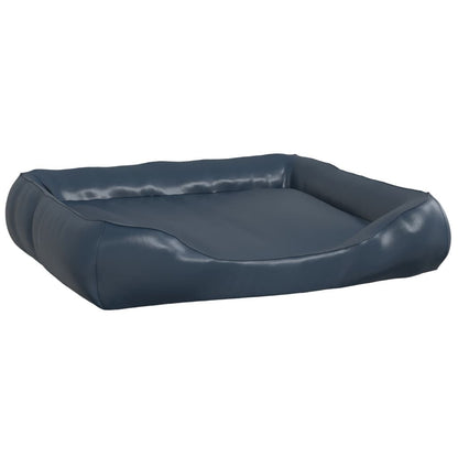 Hundebett Schwarz/Braun 120X100X27 Cm Kunstleder