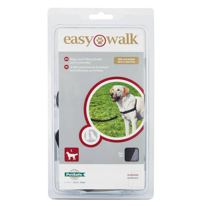 Hundegeschirr Easy Walk L Schwarz